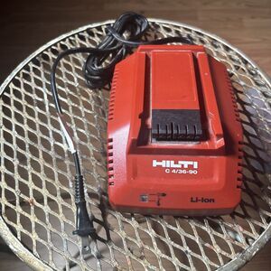 HILTI Battery Charger C 4/36-90 Lithium-Ion 110-120V TESTED (Pre-Owned)